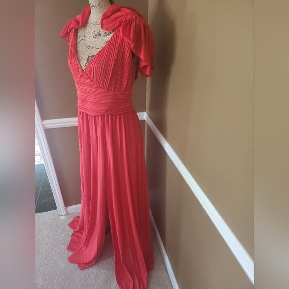 ASOS Formal Occasion Dress Sleeveless Sz 14 - Picture 4 of 6